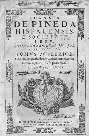 Ioannis de Pineda Hispalensis e Societate... Tomus Posterior