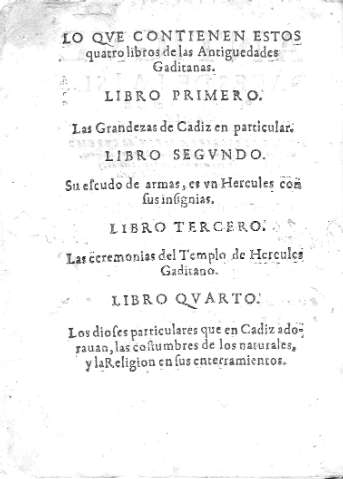 Lo que contienen estos quatro libros...