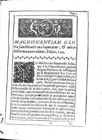 [Magnificentiam Gloriae...] 1