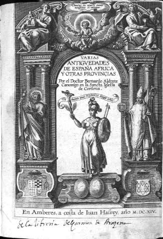 Varias antiguedades de España, Africa y otras provincias...