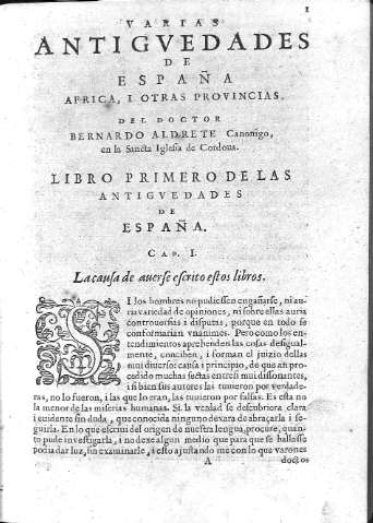 [Libro Primero] 1