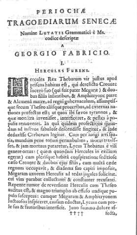 Periochae Tragoediarum Senecae...