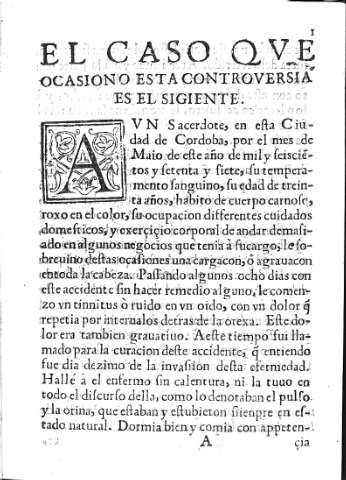 [El caso que ocasiono esta controversia...] 1