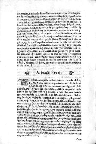 Articulo Sexto