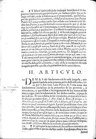 II. Articulo