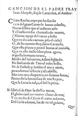 Cancion del Padre Fray Iuan Alcayde,...