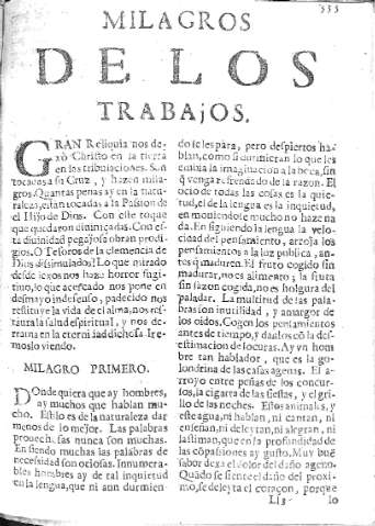 [Milagros de los Trabajos] 535