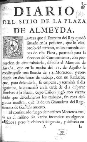 Diario del sitio de la Plaza de Almeyda