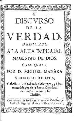 Discurso de la verdad, dedicado ala alta imperial...