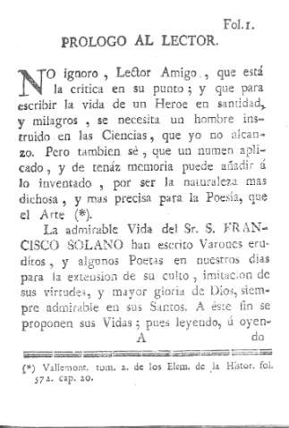 [Prologo al lector] 1