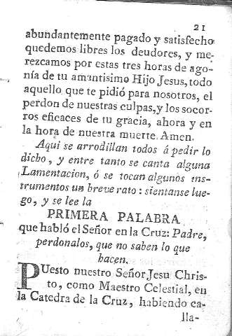[Primera Palabra] 21