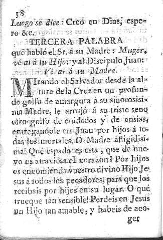 [Tercera Palabra] 38