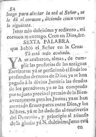 [Sexta Palabra] 54