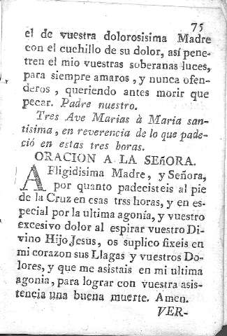 [Oracion a la Señora] 75
