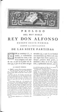 Prologo del muy noble Rey Don Alfonso...