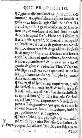 Propositio III