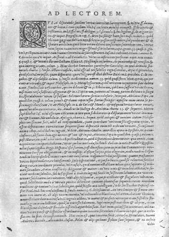 Ad Lectorem