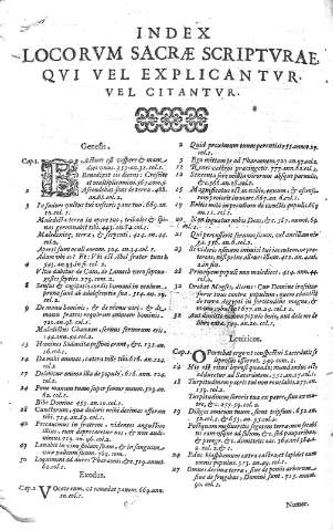 Index Locorum Sacrae Scripturae,...