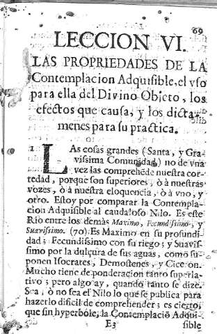 [Leccion VI] 69