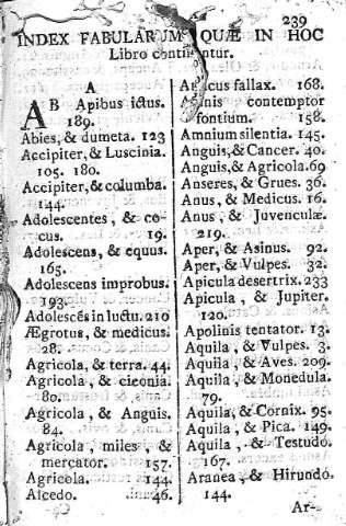 [Index fabularum...] 239