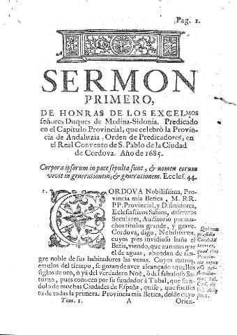 [Sermon I] 1