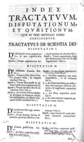 Index Tactatuum, disputationum,...