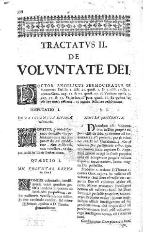 [Tractatus II. De Voluntate Dei y Disputatio I] 278