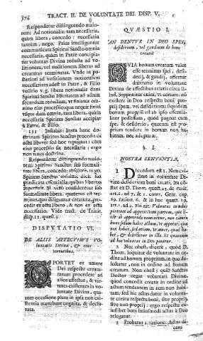 [Disputatio VI] 374