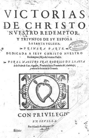 Victorias de Christo Nuestro redemptor,... Primera Parte