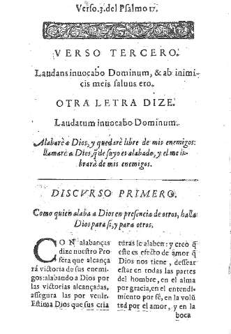 Verso Tercero