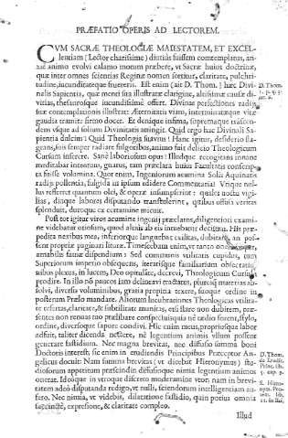 Praefatio operis ad lectorem