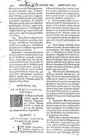 [Disputatio VII] 436