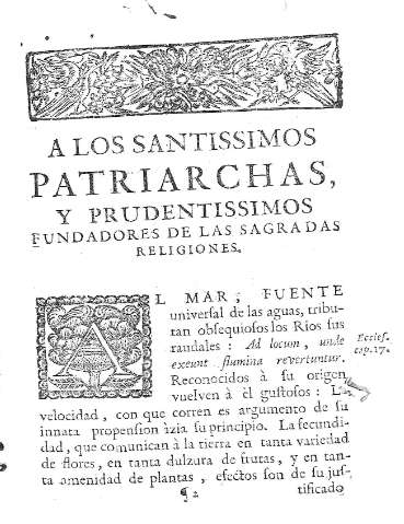 A los Santissimos Patriarchas,...