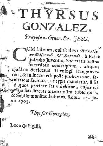 Thyrsus Gonzalez,...