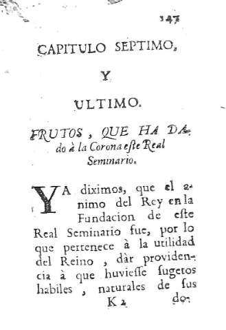 [Capitulo Septimo, y ultimo] 147