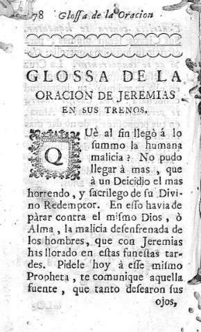 [Glossa de la oracion de Jeremias] 78