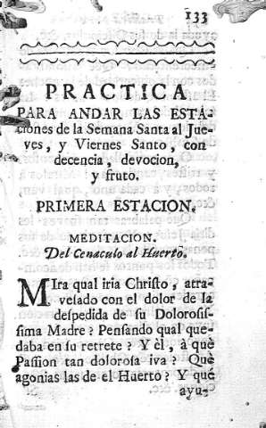 [Practica para andar las Estaciones de la Semana Santa] 133