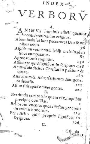 Index verborum