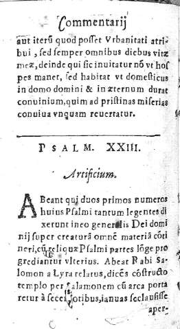 Psalm. XXIII