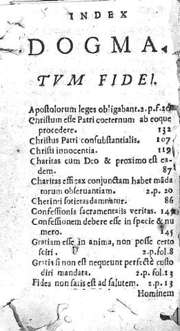 Index dogma