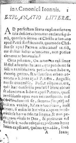 [Explanatio Litterae] A