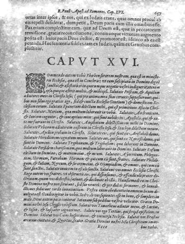 [Caput XVI] 657