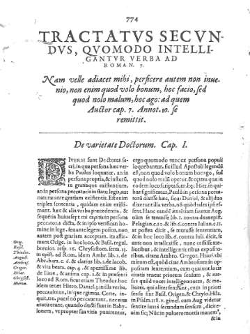 [Tractatus Secundus, quomodo intelligantur...] 774
