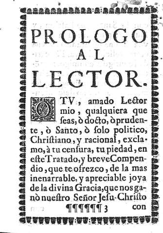 Prologo al Lector