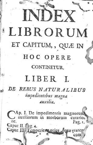 Index Librorum et Capitum,...