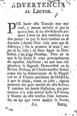 Advertencia al Lector