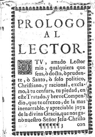 Prologo al Lector