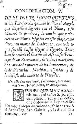 [Dolores y Gozos del señor S. Joseph] 1