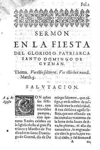 [Sermones] 1