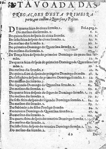 Tavoada das pregac,...